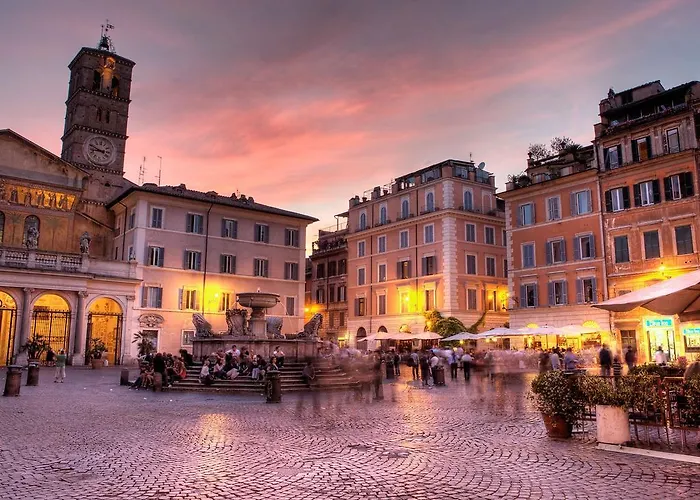 Acomodação com café da manhã  Trastevere Santa Cecilia